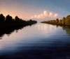 Abendlicher Fluss II