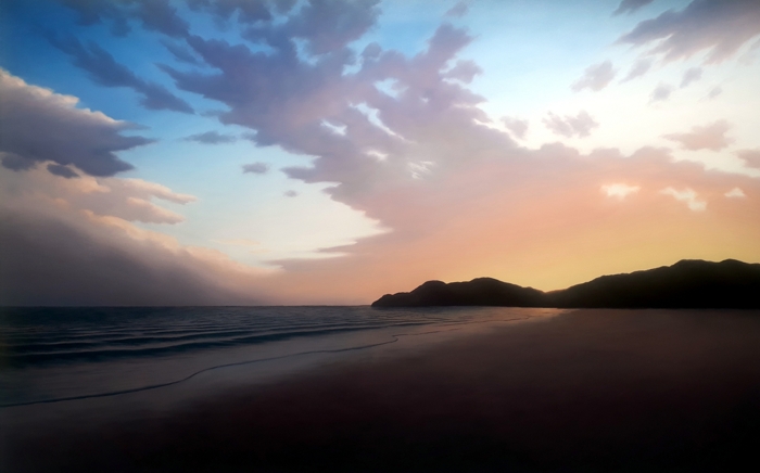 Abendlicher Strand
